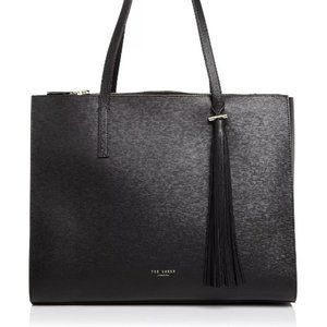 Ted Baker London NAVY BLUE Tassel Tote Shoulder Bag